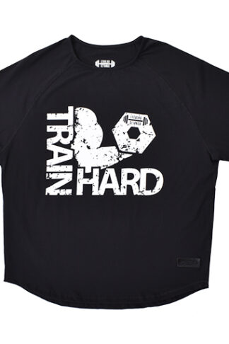 Męskie koszulki na siłownię rag top train hard