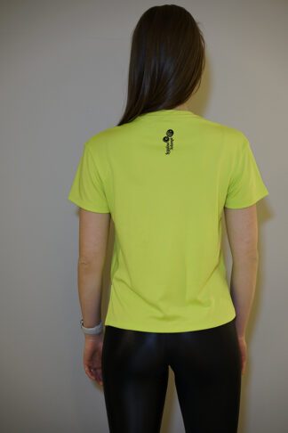 T-shirt damski TECH DRY 09 z wydłużonym tyłem szybkoschnący
